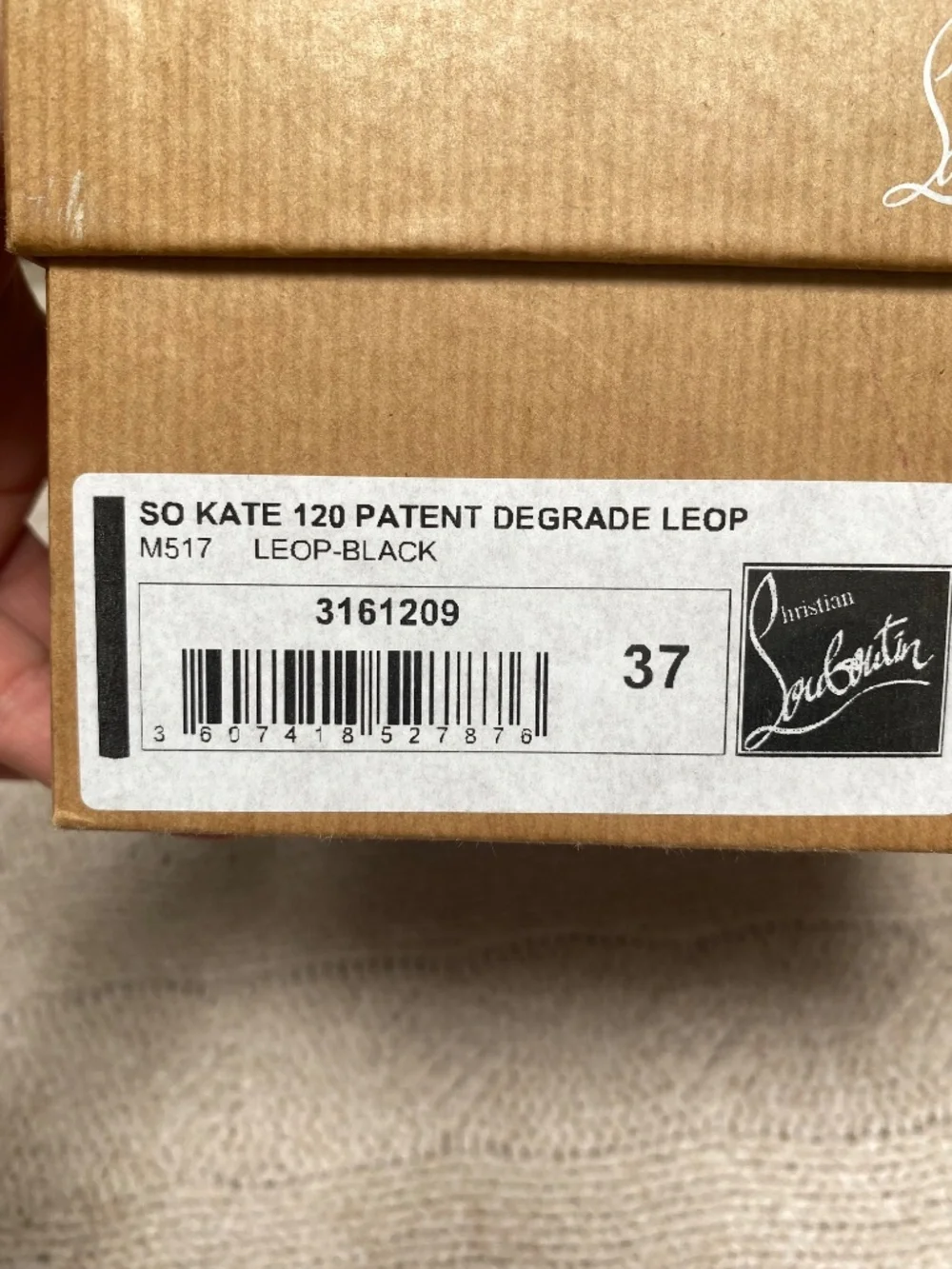 Christian Louboutin So Kate 120 Degrade Leopard